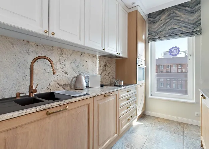 Luxury With Three Bedrooms Air Conditioning And Parking By Renters * Gdańsk