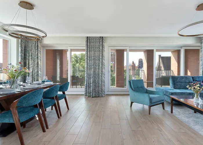 公寓 Luxury With Three Bedrooms Air Conditioning And Parking By Renters 格但斯克